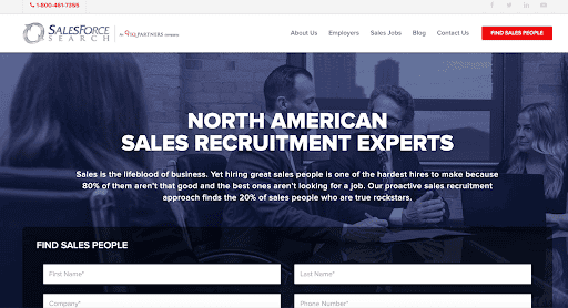 SalesForce Search - Top Sales Recruiters