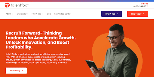 Talentfoot Executive Search - Sales Recruiters