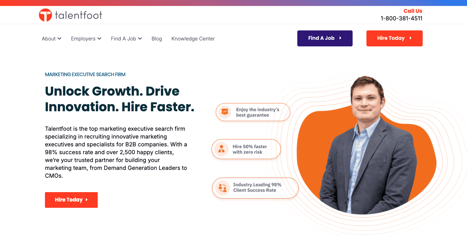 Talentfoot Marketing Executive Search Firm