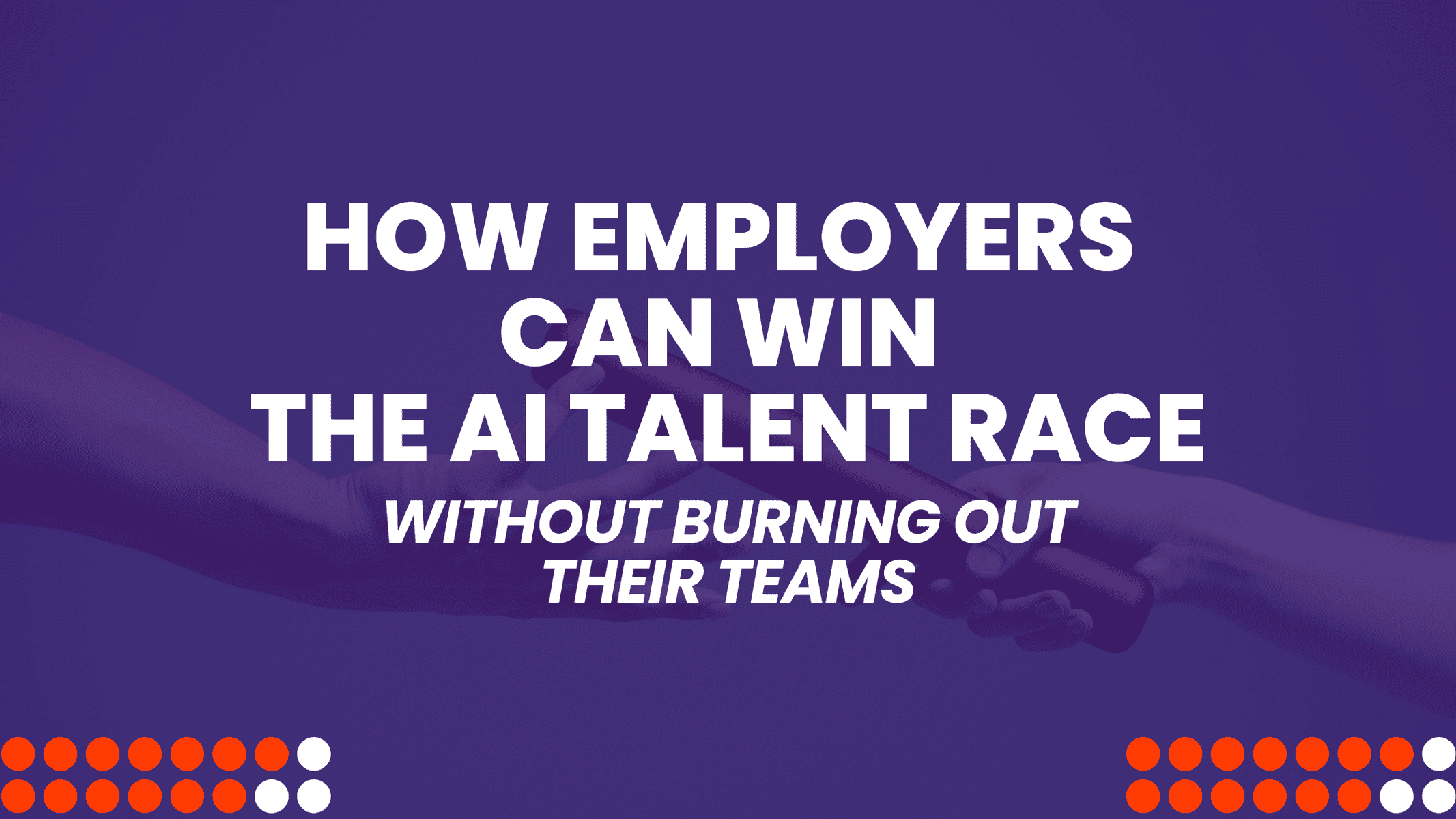 Winning the AI Arms Race