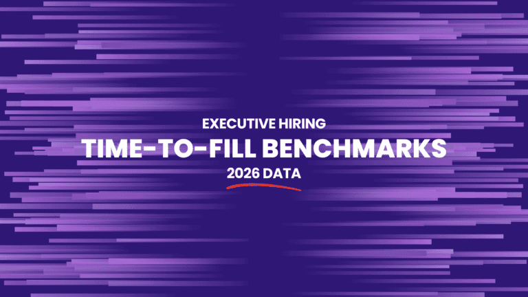 2026 benchmarks for executive time-to-fill by level